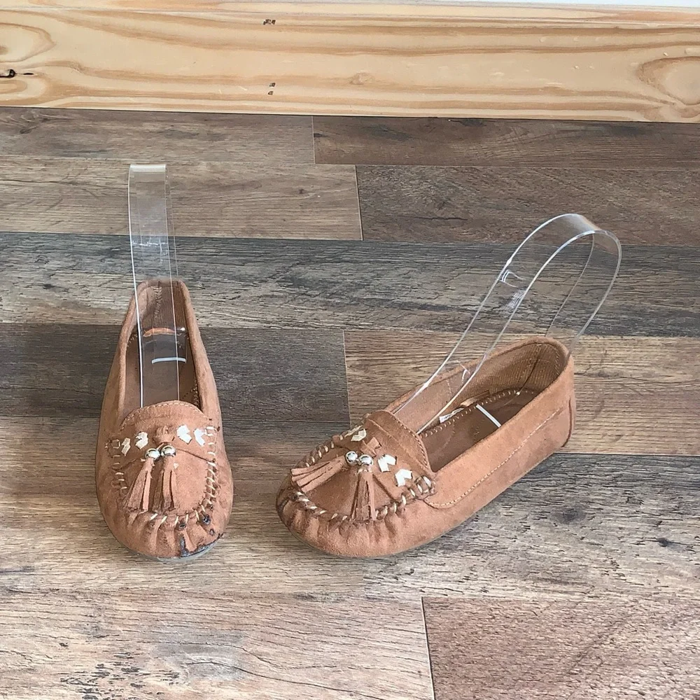 Seychelles brown moccasins slipper shoes size 11